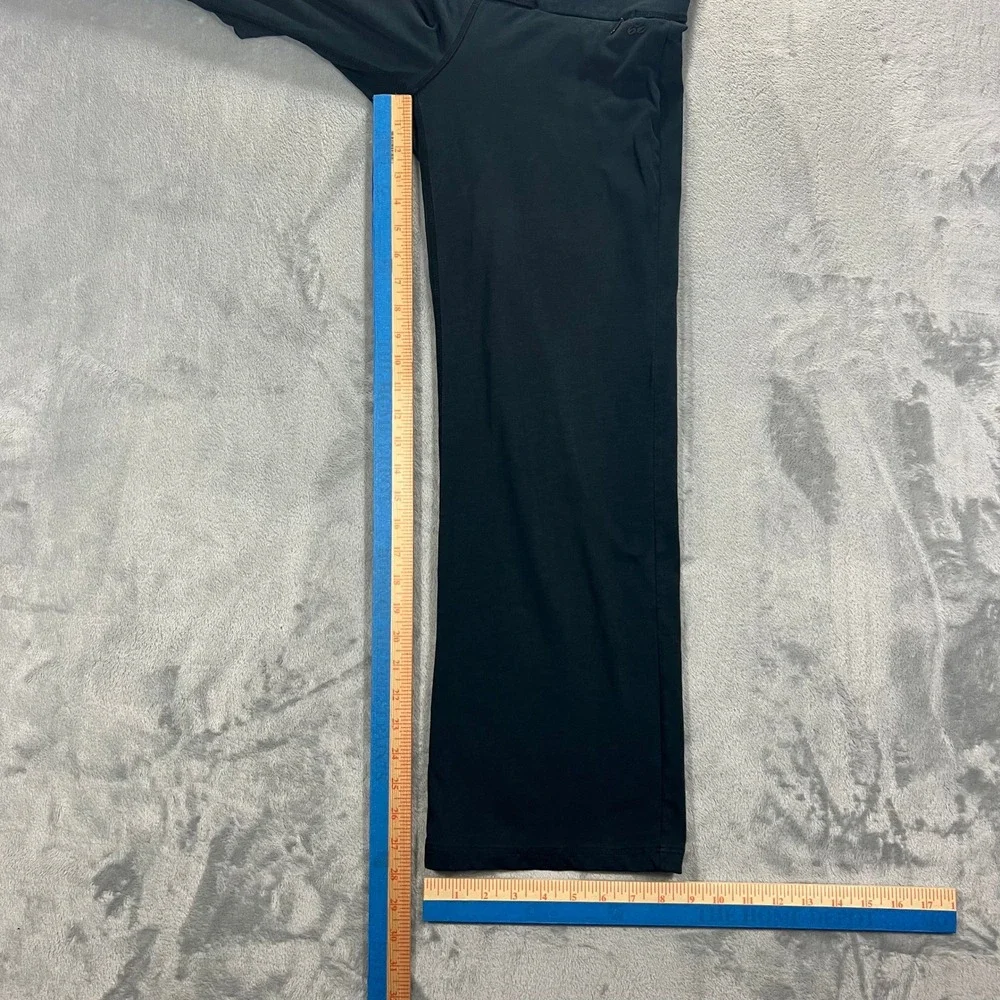 NIKE 6.0 Yoga Pants Womens XS Black Loose Fit Dri-FIT Activewear Sporty Gym